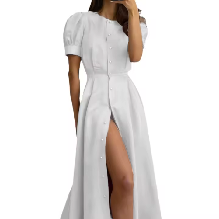 "【NUEVA COLECCIÓN】Conjunto Mujer 2025 - Vestido Corto Ajustado + Chaqueta de Punto |   Cintura alta y estilo elegante |   Tallas XS-XL |   Envío rápido |   Miravia Exclusivo" - 1