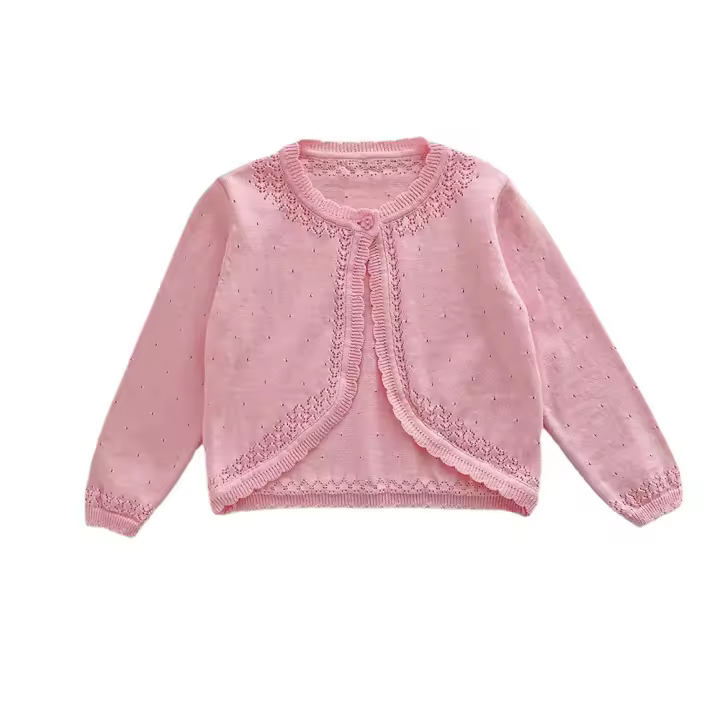 Hebilla de chaleco infantil de algodón, adecuada para protección solar y uso interior con aire acondicionado - 1