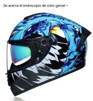 Cascos integrales de moto MX Carreras de Locomotora de hombre mujer General - details 2