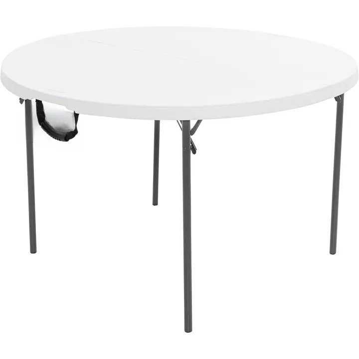 Mesa redonda plegable Lifetime Ø122x74 cm - 1