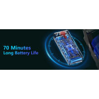Aspiradora Inalámbrica MUTGOF 45Kpa 550W Máx 70Min Mango Doble Anti-Enredo Recargable - details 3