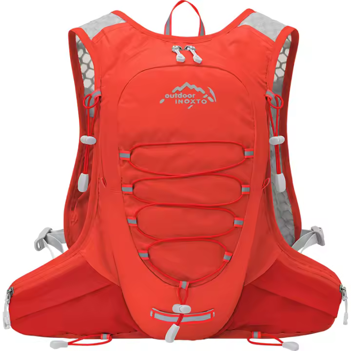 Mochila de hidratación para ciclismo, chaleco ligero para correr, montañismo, 12L - 1