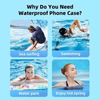 Bolsa impermeable subacuática, bolsa transparente para teléfonos móviles, funda protectora Universal para teléfono de natación de verano para IPhone Samsung - details 6