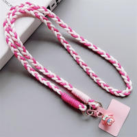 Se puede llevar al aire libre, cordón para teléfono móvil para Montañismo, cinturones para mujer, adornos colgantes tejidos, cordones antipérdida, correa para el cuello - details 15