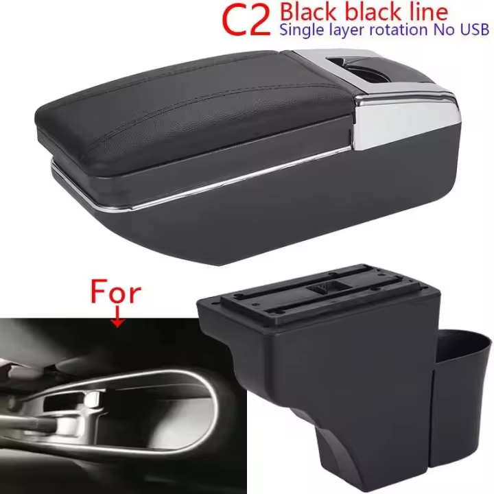 Adecuado para reposabrazos Note CA, detalles interiores, accesorios de modificación, cenicero de piezas de automóvil. - 1