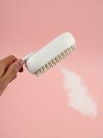 Cepillo de vapor 3 en 1 para gato, cepillo de masaje para eliminar el pelo suelto y enredado, 1 unidad - details 2
