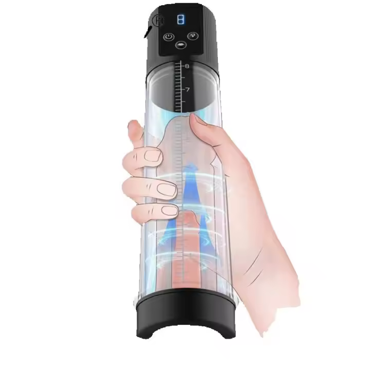 Leten eléctrico para hombre, bomba extensible de aumento al vacío, masturbador masculino, entrenador más grande para pene, juguete sexual para adultos - 1