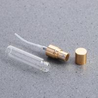 Hidratante, tapa dorada y plateada, viales de muestra, contenedor cosmético transparente, atomizador de Perfume, botella de vidrio recargable, botella pulverizadora - details 3