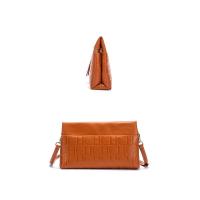 CH Bolso bandolera cuadrado pequeño y versátil para mujer, de alta moda, con diseño de estampado de letras de color puro, mochila de lujo de alta gama - details 6