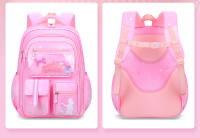 Mochila Escolar de Moda para Niñas OKKID Color Gradiente Rosa-Púrpura Bolsas para Estudiantes - details 17