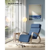 Mueble Ottoman de Madera de Abedul Mueble de Descanso Ajustable con 5 Posiciones, Carga Máxima de 150kg, Para Dormitorio, Salón Gris Claro y Natural - details 22