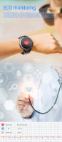 Relojes inteligentes hombre Captura de video en HD Fitness deporte Seguimiento GPS ritmo cardíaco presión arterial reloj - details 6
