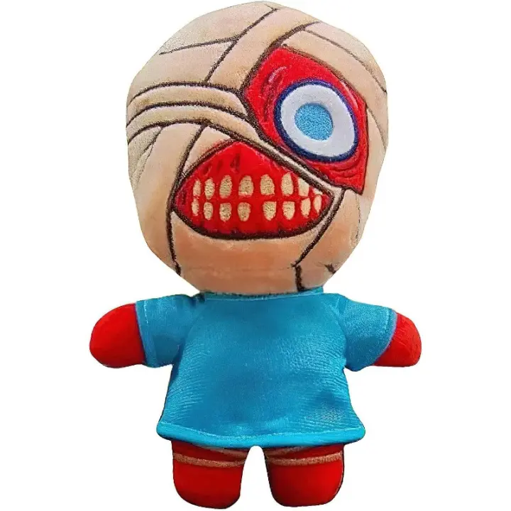 Enjuague bucal de peluche de 9,8 pulgadas, juegos de terror, juguete de peluche para niños y niñas, almohada de Animal relleno suave, regalos para fanáticos de los niños - 1