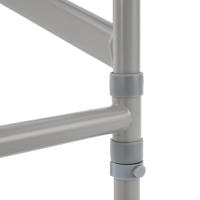 Marco envolvente para inodoro, marco para asiento de baño, barra de soporte de seguridad para inodoro, plegable, 56x46cm/22x18 pulgadas, acero al carbono, PE para inodoros en todo tipo de hogares - details 4
