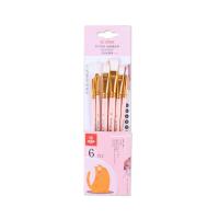 Juego de pinceles para pintar de pelo suave, pinceles de dibujo de acuarela, pintura acrílica al óleo, pincel de nailon profesional, 4/5/6 Uds. - details 13