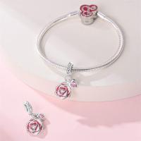 Abalorio Original de Plata de Ley 925 para mujer, abalorio de alta calidad adecuado para pulsera DIY, cuentas de amor para el Día de San Valentín, regalos de joyería para fiesta, nuevo - details 68