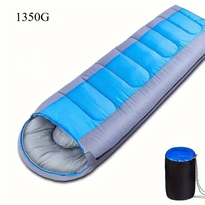 Bolsa de Dormir Portátil Impermeable Tipo de Envelope Ligera para Acampar y Senderismo - 1