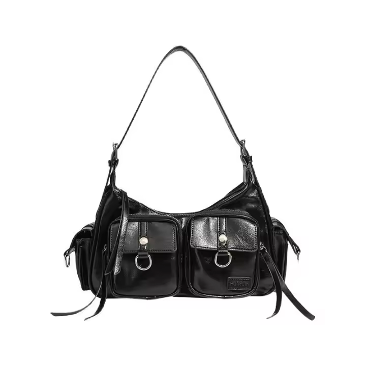 Versátil Bolsa de Axila de Gran Capacidad para Mujer 2025 Estilo Coreano a la Moda - 1