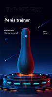 Masajeador estimulador de glande masculino, vibrador de entrenador retardante de 10 modos, masturbador giratorio, clímax Oral automático, juguete sexual para hombres - details 3