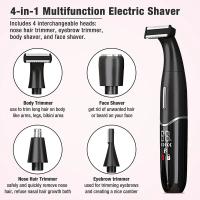 Máquina de afeitar de precisión para zonas íntimas, sensible a la línea del Bikini afeitadora, bolas de afeitar, huevos - details 2