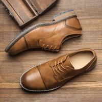 Zapatos casuales de negocios tendencia retro zapatos de cuero de gran tamaño - details 45