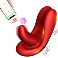 Proveedor de lengua para adultos, estimulación del clítoris, juguetes sexuales, masturbador, Vibrador, vibradores para mujeres, coño, punto G, bragas, consolador - details 6