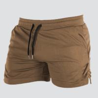 Pantalones Cortos de Gimnasio para Hombres Malla de Entrenamiento de Bodybuilding - details 2