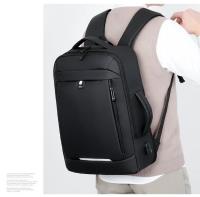 Mochila para ordenador portátil expandible para hombre, bolsa impermeable negra para Notebook, 16 pulgadas, 17 pulgadas, mochila de trabajo multifunción para negocios - details 28