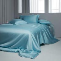 Jueges de Cama de Algodón de Alta Densidad Tamaño Rey Diseño Plano Material de Jacquard de Saten - details 1