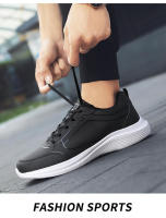 Zapatillas de deporte de cuero de alta calidad para hombre, zapatos informales impermeables, zapatillas ligeras para correr al aire libre, Tenis deportivos, zapatos planos masculinos - details 12