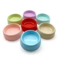 Solid Color Pet Bowls Cat Bowls Candy-Colored Lightweight Plastic Single Bowl Small Dog Cat Pet Bowl Pet Feeding Water Bowl - details 0
