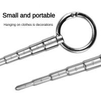 Expansor de Ojo de Caballo de Acero Inoxidable Pugada de Dilatador de Urina con Cuentas de Sensualidad - details 4