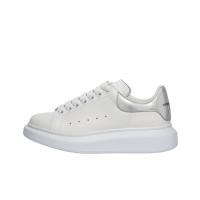 Zapatos blancos pequeños, zapatos de muffin con suela gruesa de piel de vaca, zapatos casuales de tablero para hombres versátiles - details 0