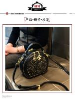 Bolso pequeño redondo de piedra de flor de lluvia de textura de lujo ligero de la marca Hong Kong para mujeres2025Nueva Bolsa Bandolera de Un Solo Hombro Texturizada Versátil y Moderna - details 10
