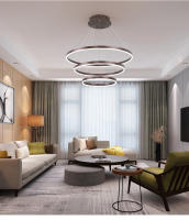 LEFANGXING Luces Colgantes LED Lámpara de Estair de Aluminio para Sala de Estar - details 5