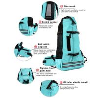 Mochila para mascotas transpirable reflectante para cachorros, para Corgi Bulldog, perros grandes, bolsa de viaje ajustable para senderismo al aire libre - details 3