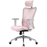 Silla de escritorio para computadora con reposacabezas ajustable y soporte lumbar, respaldo alto, silla ejecutiva giratoria para oficina en casa (azul claro) - details 45