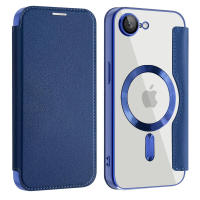Funda Protectora Gaanoplastia para iPhone 16e Plus Estilo Cuero Magnético con Función Antirrobo - details 12