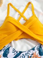 Bañador de una pieza para mujer, traje de baño con realce, Monokini Sexy ahuecado, ropa de playa para verano, 2024 - details 4