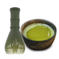 Batidor de Matcha de resina reutilizable, mezclador tradicional apto para lavavajillas, preparación de polvo de té verde - details 11