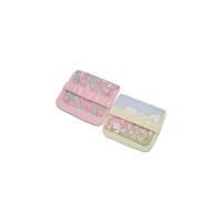 Mini neceser de gran capacidad, bolsa de almacenaje de pañuelos sanitarios de Color caramelo de oso, bolsa de artículos pequeños, bolsa de maquillaje, monedero de flores - details 6