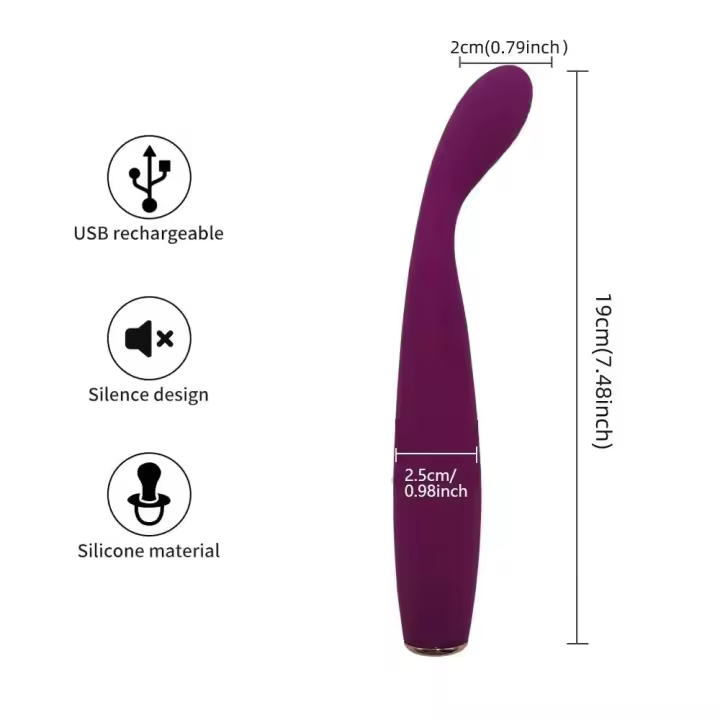 Vibrador de punto G para principiantes para mujeres, 8 segundos para orgasmo, pezón en forma de dedo, clítoris, estimulador vaginal, Juguetes sexuales para mujeres adultas - 1