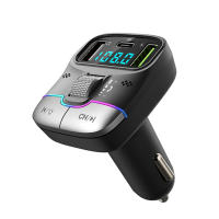 Transmisor FM para coche con Bluetooth 5,3, adaptador inalámbrico, reproductor MP3, llamada manos libres, USB Dual, PD, Cargador rápido, rueda de rodillo - details 19