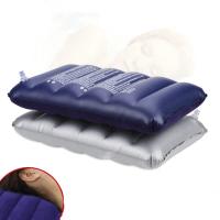Cojín de aire portátil, almohada inflable cuadrada plegable para viaje en coche, senderismo - details 1