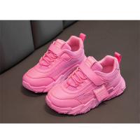 Zapatos deportivos de marca para niños, zapatillas transpirables de malla para niñas, zapatillas informales rosas para estudiantes, zapatillas antideslizantes para correr para niños - details 6