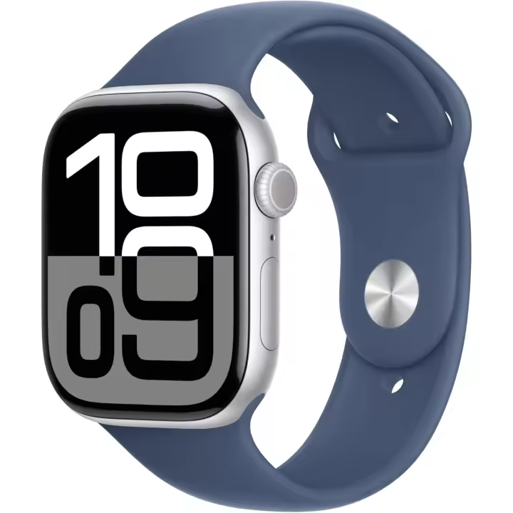 Apple watch Apple Watch Series 10 GPS 46mm Boîtier en Aluminio Argent avec Pulsera Sport Denim M L - 1