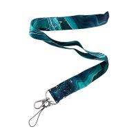 Soporte de anillo, soporte de etiqueta de nombre, soporte de tarjeta de identificación, cintas, cinta para colgar teléfono, cordón para teléfono, correas para el cuello, cordón con impresión de mármol - details 4