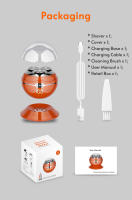 Wireless Charging Spherical Electric Shaver For Men 3D Floating Blade Head Mini Travel Rechargeable Beard Razor With Safety Lock - details 8
