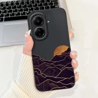 Funda de teléfono para Xiaomi Redmi 13C 4G 5G, cubierta trasera de silicona mate suave para Redmi 13 4G 13R 5G, estilo gótico, moda femenina - details 33