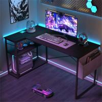 100x70 cm en Forma L Estantes Almacenamiento Esquina Reversible Gaming Gamer Escritorio Estudio Trabajo Oficina Dormitorio Hogar - details 6